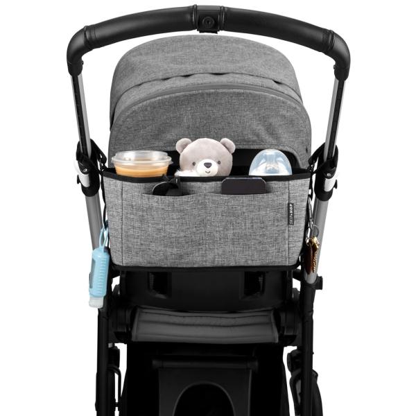SKIP HOP Organizér na kočík Grab&Go Ultra grey melange
