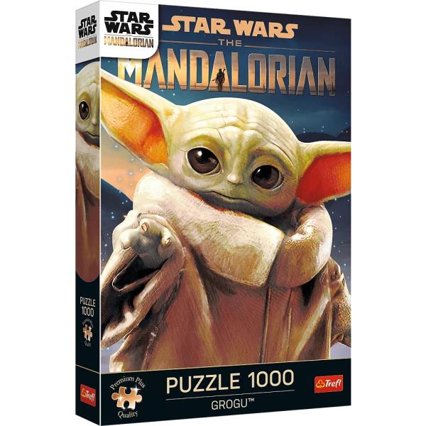 TREFL Puzzle 1000 Premium Plus Kvalita Grogu