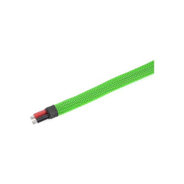 Ochranný kabelový oplet 6mm zelený (1m) (obrázek 3)