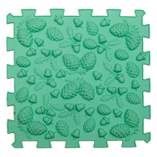 Ortek Masážní podložka Puzzle Mix Pastel 6 prvků