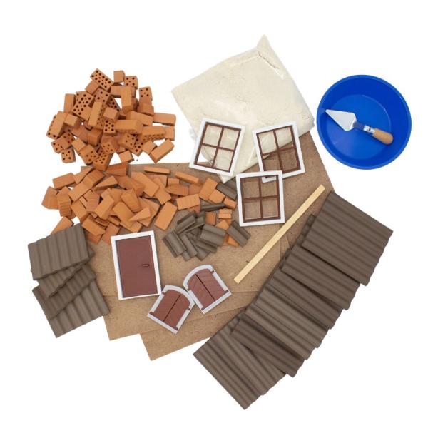 TEIFOC stavebnice Finská chatka 160 dílků