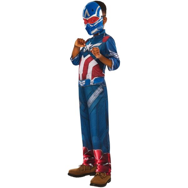 AVENGERS Kapitán Amerika dětský kostým velikost (110-116cm)classic (obrázek 4)