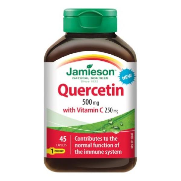 Jamieson Quercetin 500mg s vitamínem C 250 mg 45 tablet