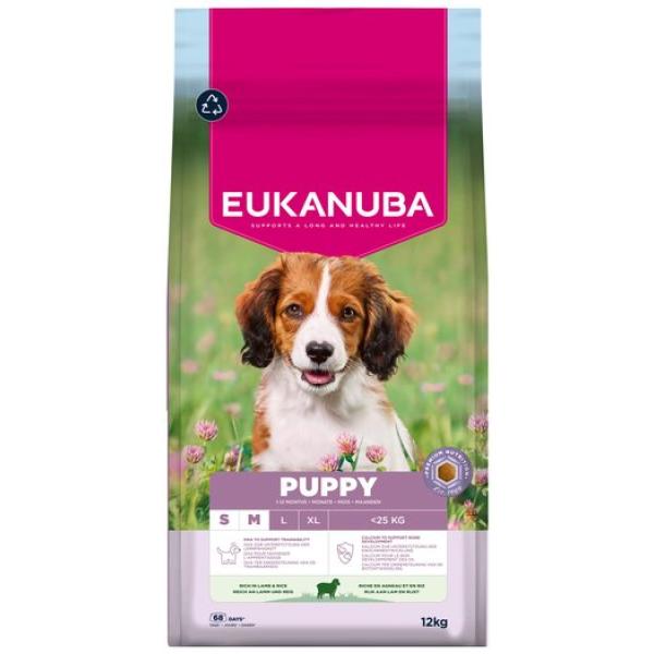 Krmivo EUKANUBA Puppy Small & Medium bohaté na jehněčí 12 kg (obrázek 10)