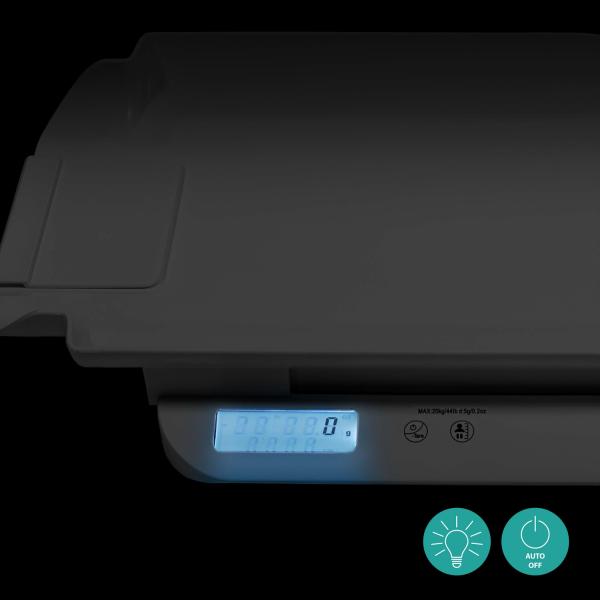 Digitální dětská váha s metrem (obrázek 10)