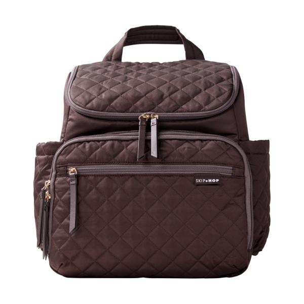 Skip Hop Bolsa cambiador/mochila Forma Chocolate