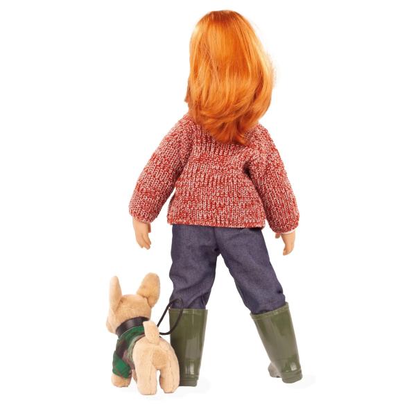 Götz panenka Hannah a její pejsek 50cm (obrázek 3)