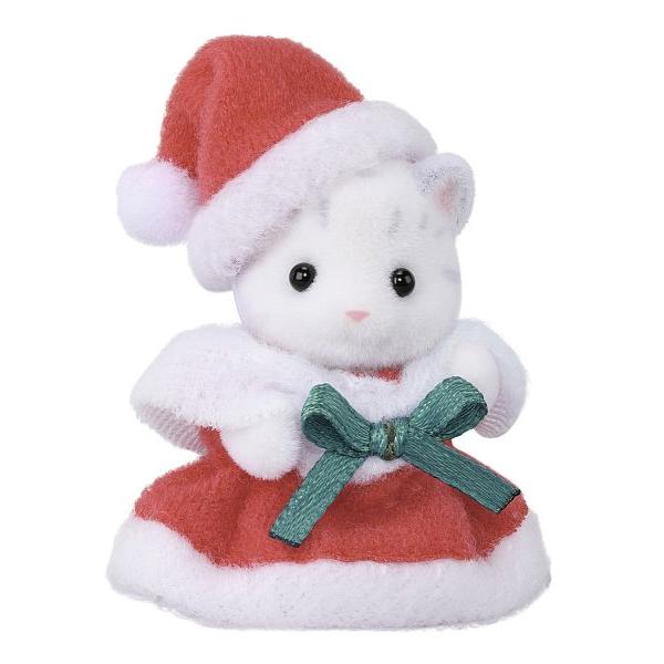 Sylvanian Families Domeček s vánočním stromečkem a baby figurky