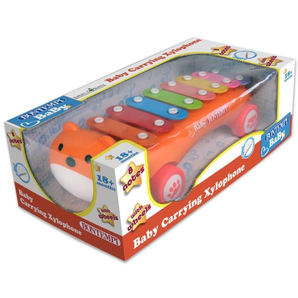 Bontempi dětský xylofon na tažení