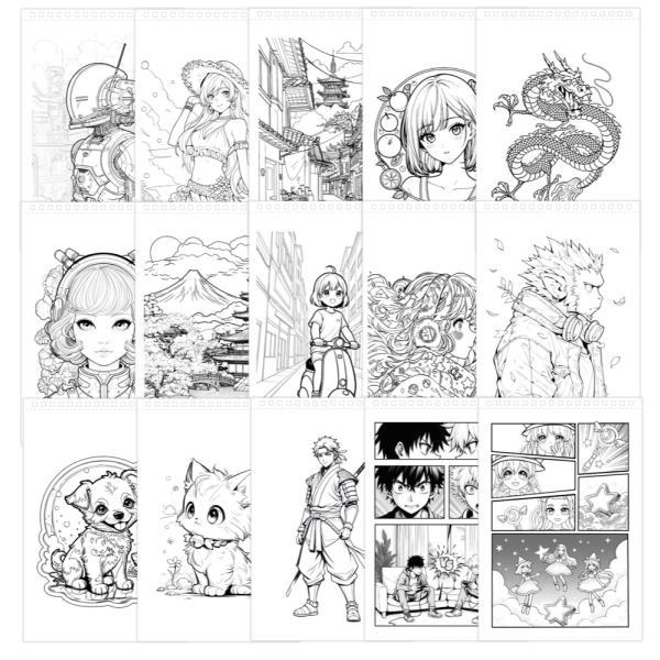Kreativní sada - Manga - tvorba vlastních komiksů (obrázek 3)