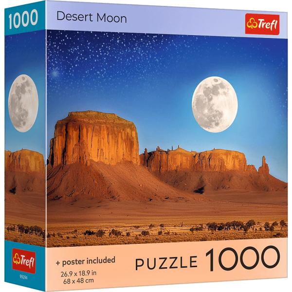 Trefl Puzzle 1000 USA Collection: Desert Moon