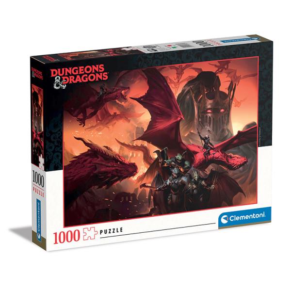 Clementoni - Puzzle 1000 Dungeons & Dragons