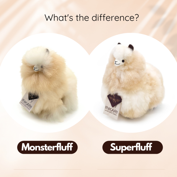 INKARI Plyšová hračka Alpaca Small Monsterfluff Sahara 23cm (obrázek 5)