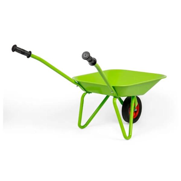 Bigjigs Toys Záhradný fúrik zelený
