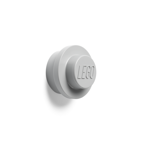 LEGO® věšák na zeď, 3 ks - bílá, černá, šedá (obrázek 5)