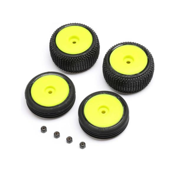 Losi kola s pneu žlutý disk (4): Micro-B