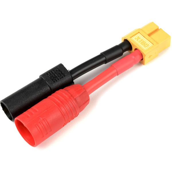 Konverzní kabel XT-60 baterie – AS-150 + XT-150 12AWG
