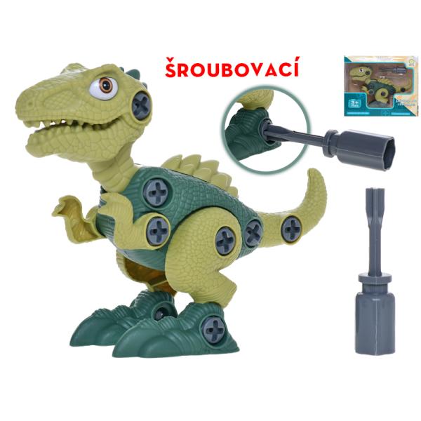 Dinosaurus stojící 21cm šroubovací