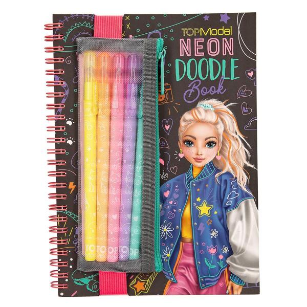 Top Model Kreativní sada s neonovými fixy