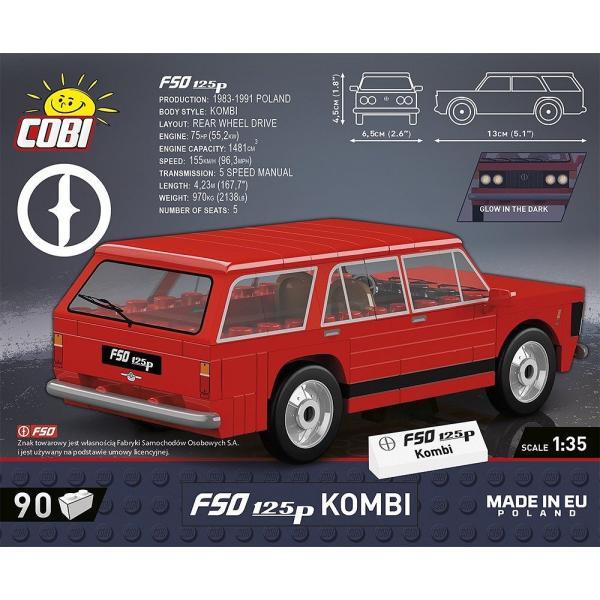 Cobi FSO 125P kombi, 1:35, 106 k