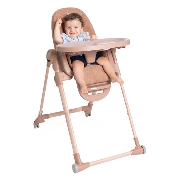 CHICCO Židlička jídelní Polly Armonia - Terracotta (obrázek 10)