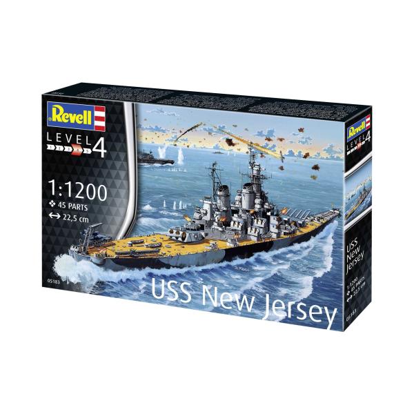 Plastic ModelKit loď 05183 - USS New Jersey (1:1200) (obrázek 11)