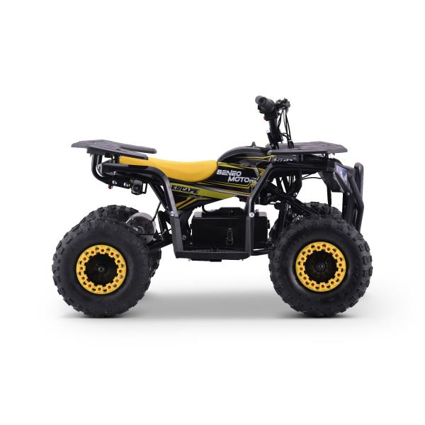 Elektrická čtyřkolka pro děti Beneo Motors ESCAPE-Electric žlutá – 800W