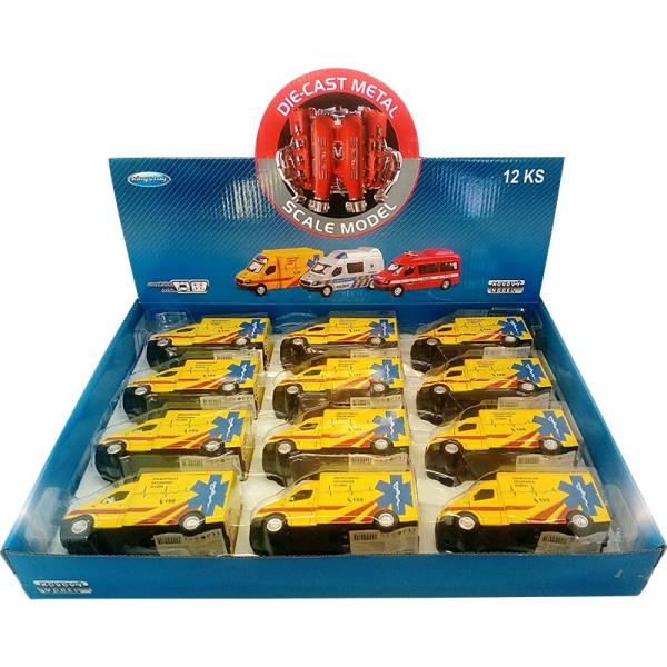 Záchranáři 1:36 Ambulance ZZS Mercedes-Benz