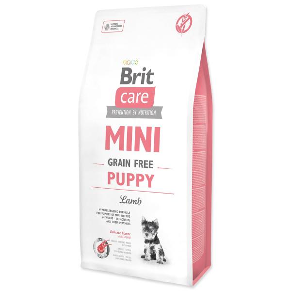 Krmivo Brit Care Mini Grain Free Puppy Lamb 7kg