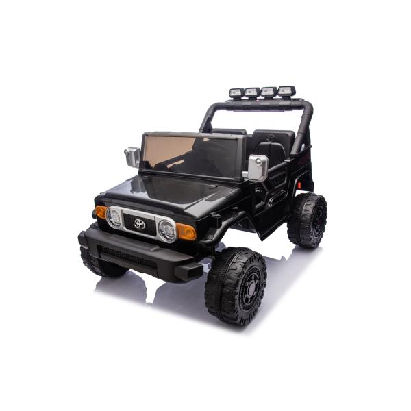 Elektrické autíčko Toyota FJ Cruiser XXL s pohonem 4x4, licencované (Dvou místné), černé, (obrázek 8)