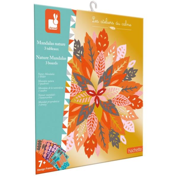 Janod Atelier Sada Mini Mandala Jesenná príroda