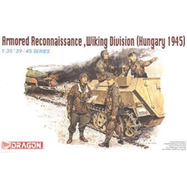 Model Kit figurky 6131 - ARMORED RECONNAISSANCE, WIKING DIVISION (HUNGARY 1945) (1:35)