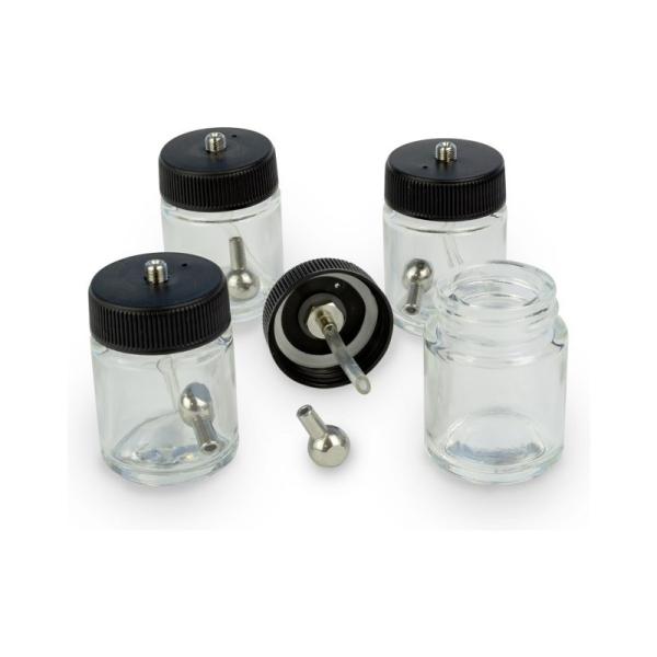 Modelcraft sklenené airbrush nádobky (4)