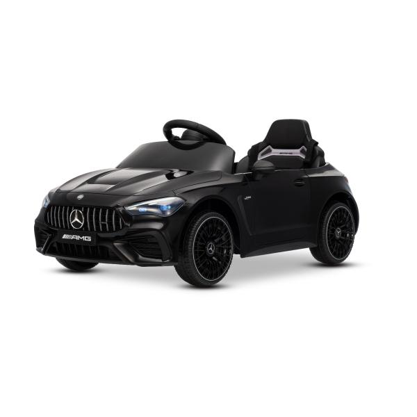 Elektrické autíčko Mercedes CLE 12V s pohonem zadních kol, černé, Jednomístné, Lithiové