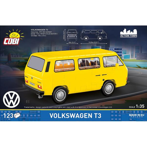 Cobi Volkswagen T3, 1:35, 140 k (obrázek 3)