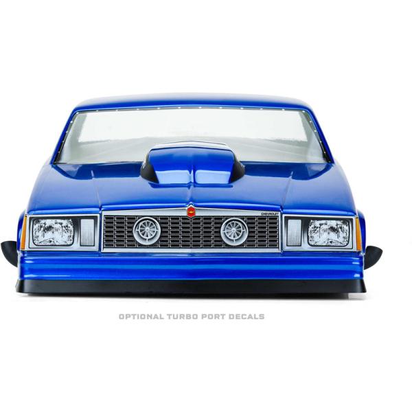 Pro-Line karosérie 1:10 Chevrolet Malibu 1978 čirá (Drag Car) (obrázek 6)
