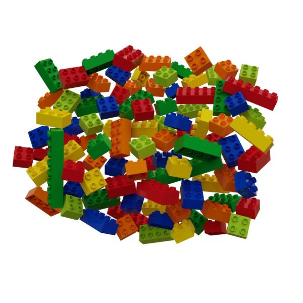 HUBELINO Kuličková dráha – kostky barevné 120 ks