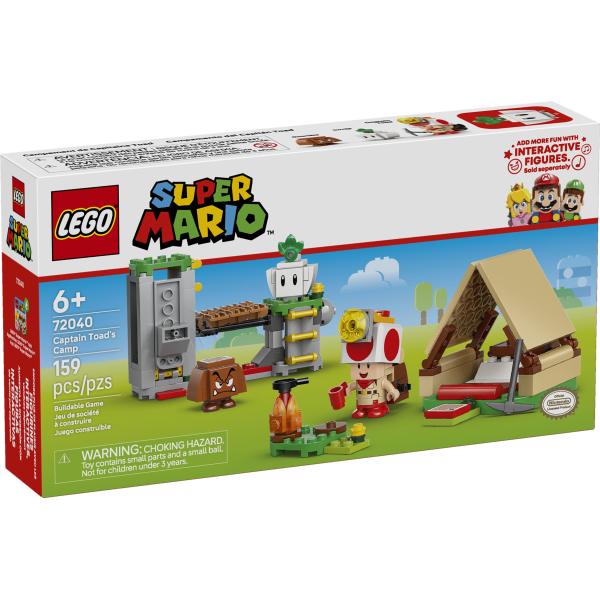 LEGO® Super Mario 72040 Kapitán Toad a jeho tábor