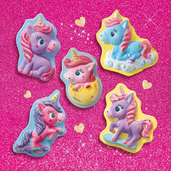 Odlévání a malování – Jednorožci mláďata