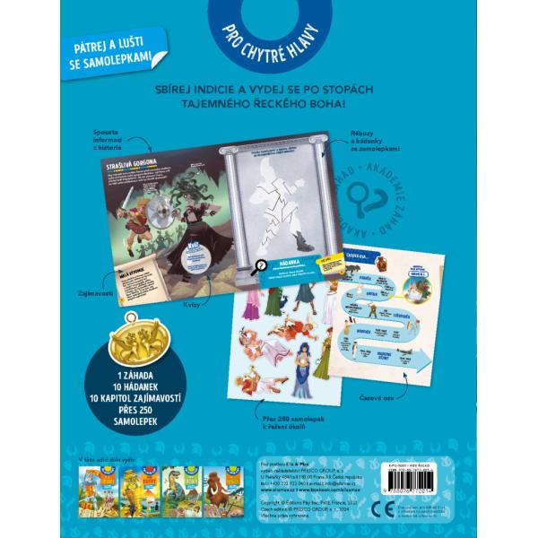 Místo Řecko – Hledej a hádej se samolepkami