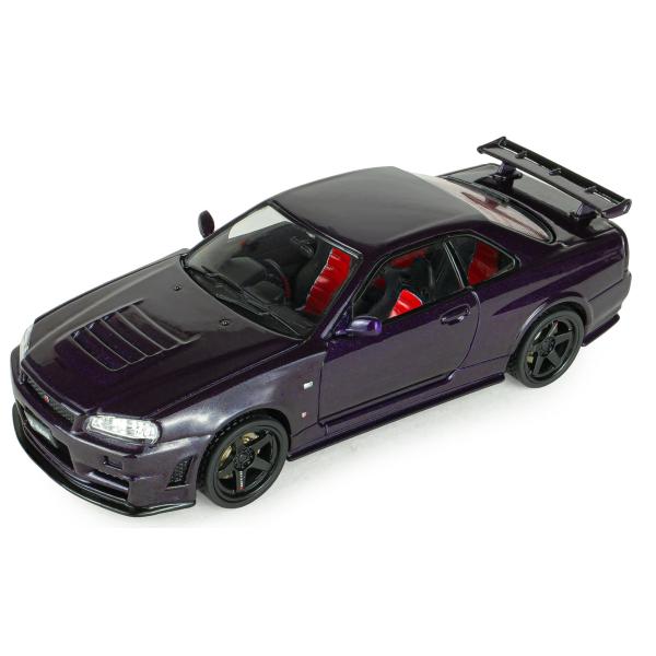 1:43 NISSAN SKYLINE GT-R (R34) Z-TUNE MIDNIGHT PURPLE