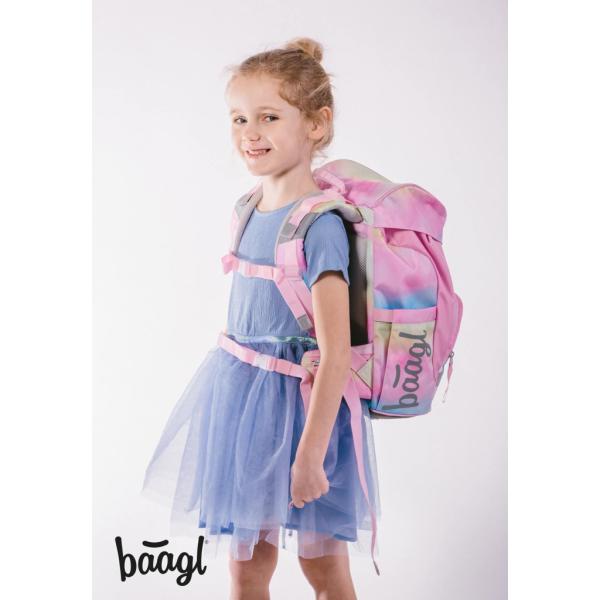 BAAGL SADA 3 Airy Rainbow Unicorn: batoh, penál, sáček (obrázek 11)