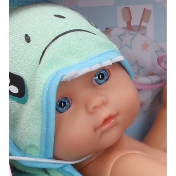 Miminko čůrající s vaničkou 30cm (obrázek 3)