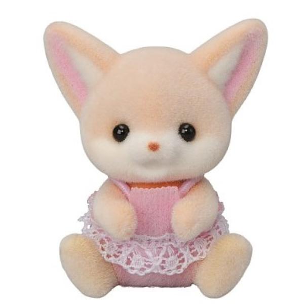 Sylvanian Families Dvojčata lišky Fenek s autíčkem