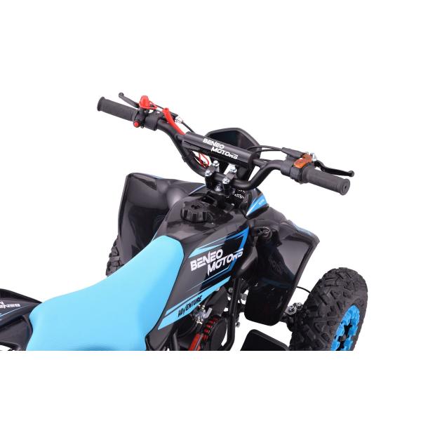 Benzínová čtyřkolka pro děti Beneo Motors Adventure modrá - 50cm3 (obrázek 8)