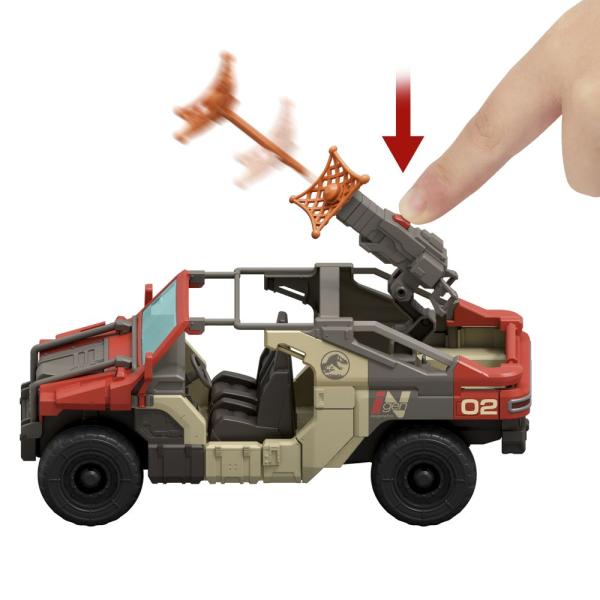 Jurassic World Super auto s řidičem a dinosaurem (obrázek 4)