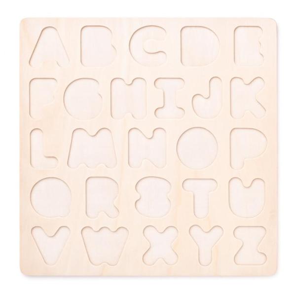Woody Puzzle ABC-masivní písmena na desce