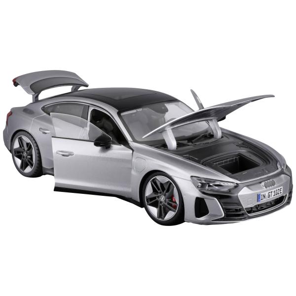 Bburago 1:18 Plus Audi RS E-tron GT Stříbrná