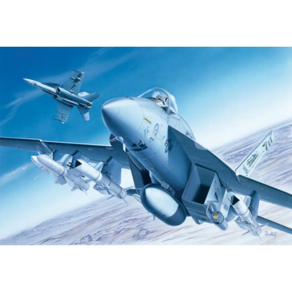 Model Kit letadlo 0083 - F/A-18E SUPER HORNET (1:72)