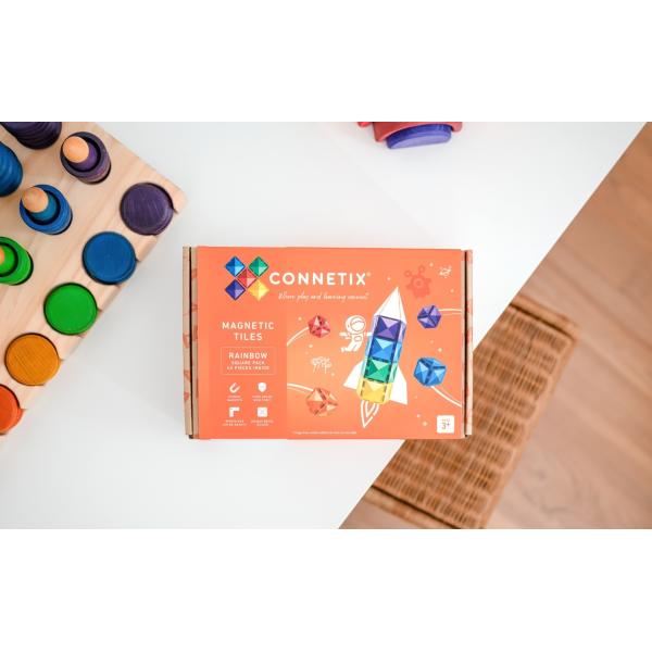 CONNETIX® Rainbow Square Pack magnetická stavebnice 42 ks (obrázek 7)